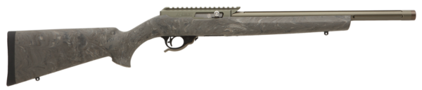 Tactical Solutions X-Ring VR 22 LR 16.50", Ghillie Green Fixed Hogue Over Molded Stock Olive DrabGreen Aluminum Alloy Receiver, 10rd