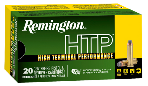 Remington HTP 357 Magnumnum, 110gr, Semi-Jacketed Hollow Point, 20rd Box - Ammo | The Gun Shop