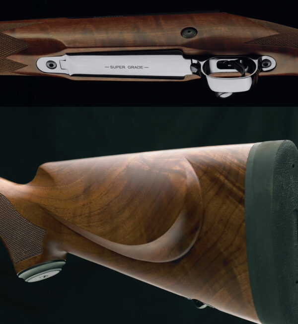 Winchester 70 Super Grade 6.5 Creedmoor, 22" Barrel, AAA French Walnut, Polished Blued, 5rd
