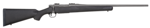 Mossberg Patriot Synthetic 25-06 Rem, 22" Barrel, Black Stock, Stainless Steel Cerakote, 5rd