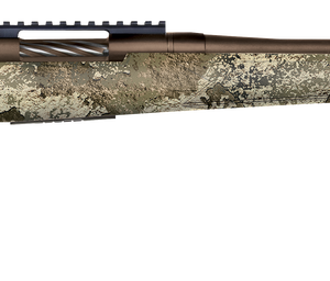 Mossberg Patriot Predator 22-250 Rem, 22" Threaded Barrel, TrueTimber Strata Stock, Brown, 5rd
