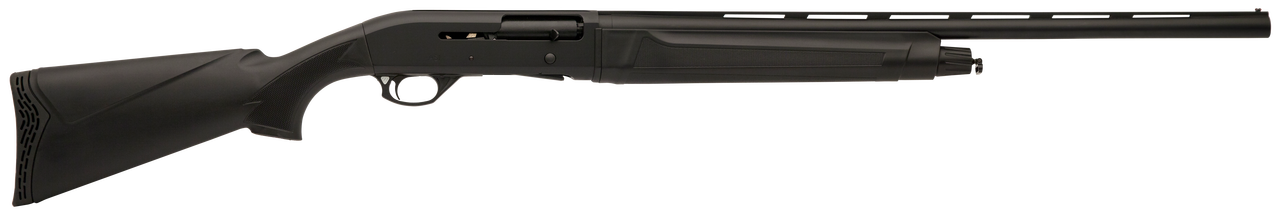 Dickinson ASI 12 Ga, 28" Barrel, 3" Chamber, Black, Right Hand, 4rd