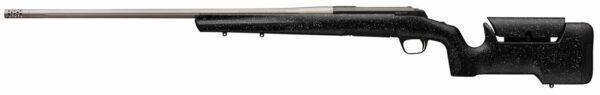 Browning X-Bolt Max Long Range 30 Nosler, 26" Barrel, Black Gray Specs, Fixed Max Adjustable Comb Stock, Matte Black, 3rd