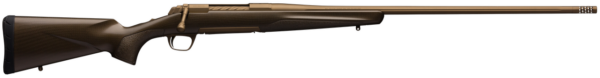 Browning X-Bolt Pro 30 Nosler 3+1 26" Burnt Bronze Cerakote Fixed Textured Gripping Panels Stock Right Hand