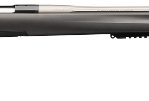 Browning X-Bolt Max Varmint/Target 204 Ruger, 26" Barrel, Matte Black Satin Gray, Fixed Max Adjustable Comb Stock, Black, 5rd
