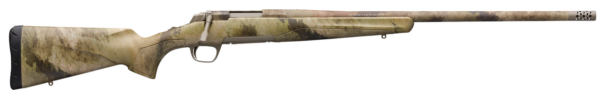 Browning, X-Bolt Predator Hunter, Bolt, 223 Remington, 22" Barrel, Threaded 1/2X28, Muzzle Brake, A-TACS AU Camo Stock and Barrel, Right Hand, 5Rd