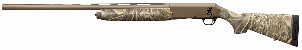 Browning Silver Max-5 12 Ga, 3.5" Chamber, 28" Barrel, Flat Dark Earth, Camo Composite Stock, 4Rd