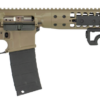 LWRC Individual Carbine Direct Impingement 5.56 NATO 16.10", Black 6 Position Synthetic Stock Flat Dark Earth Anodized Steel Receiver, 30 rd