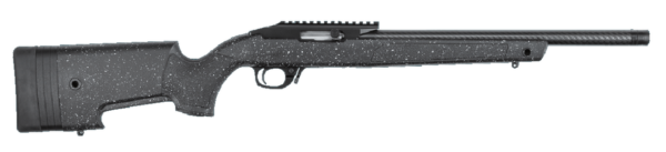 Bergara BXR 22 LR, 16.5" Barrel, Black Cerakote, Gray, 10rd