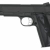Tisas 1911-B 45 ACP, 5" Barrel, Steel Frame, Black Cerakote Finish, Novak Style 3-Dot Sights, 8Rd