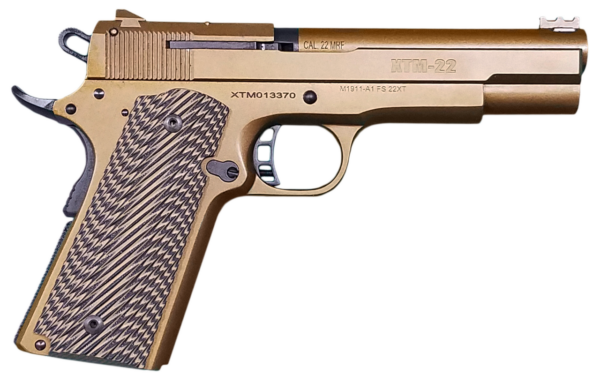 Rock Island XTM-22 .22 Mag, 5" Barrel, Burnt Bronze, 15rd