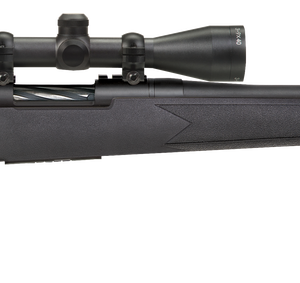 Mossberg Patriot Youth 350 Legend, 22" Barrel, 3-9x40mm Scope, Black, Fixed Adj LOP Stock, Blued, Youth/Compact Hand, 4rd