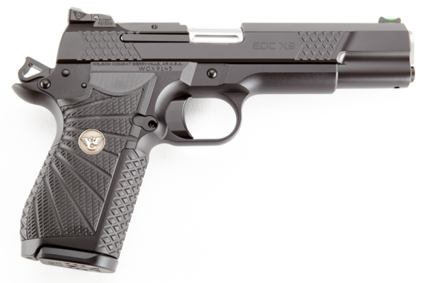 Wilson Combat 1911 EDC X9L, 9mm, 5",, , Black Armor-Tuff Black, G10, 15 rd