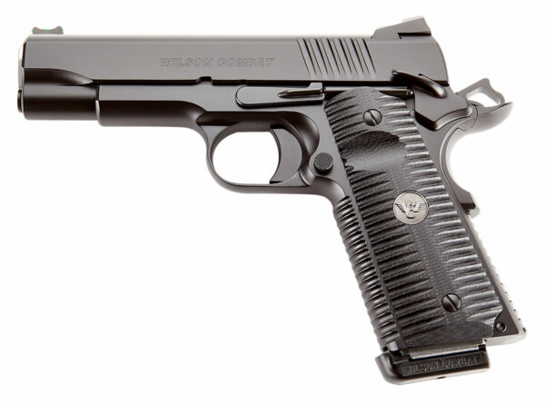 Wilson Combat ACP Commander, 45 ACP, 4.25� Bbl, Black Armor Tuff