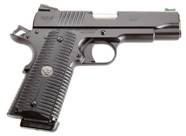 Wilson Combat ACP Commander, 45 ACP, 4.25� Bbl, Black Armor Tuff