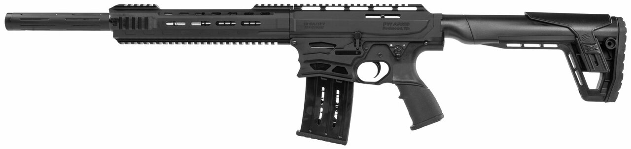 Panzer Arms AR-12 Pro 12 Ga, 20" Barrel, 3", Adj. Cheekpiece, Black, 5rd