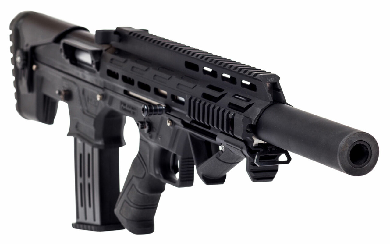 Panzer Arms BP12 12 Ga, 20" Barrel, Fixed Stock/Adj. Cheekpiece, Black, 5rd