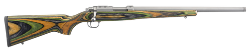Ruger 77 22 Hornet, 18.5" Threaded Barrel, Green Mountain Laminate, 6rd - Firearm | The Gun Shop