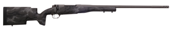 Weatherby Mark V Accumark Pro 30-378 Weatherby Mag, 26" Carbon Fiber Barrel, Gray Sponge Patterns, Gray Cerakote, 3rd