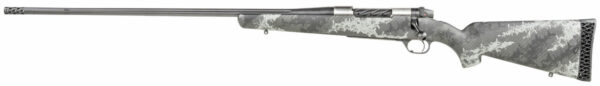 Weatherby Mark V Back Country Titanium 300 Weatherby Mag, 26" Barrel, Carbon Fiber Gray Sponge Patterns, Graphite Black Cerakote, Left Hand, 3rd
