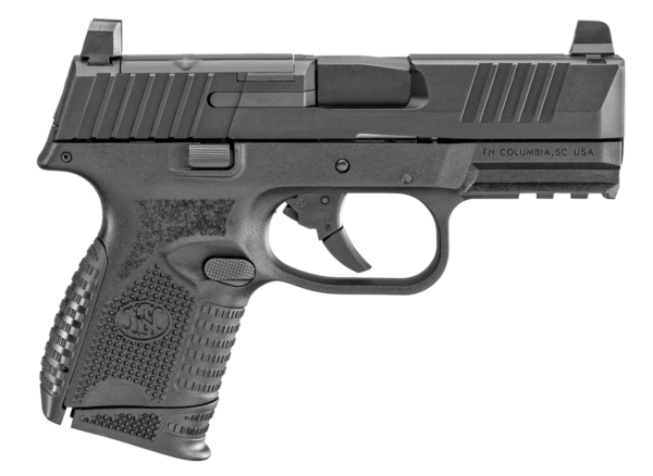 FN 509 Compact MRD 9mm, 3.7" Barrel, FN Optics Mounting System, Black, 2x 10rd