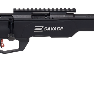 Savage B17 Precision 17HMR, 18" Heavy Barrel, Black, MDT Custom Chassis, 10Rd