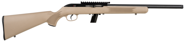 Savage 64 FV-SR 22 LR, 16.50" Flat Dark Earth Matte Blued, 10rd