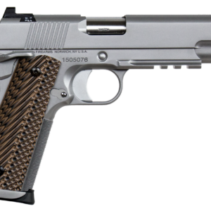 Dan Wesson Specialist 9mm Luger 5" Barrel Stainless Steel Black/Brown G10 Grip, 10rd Mag