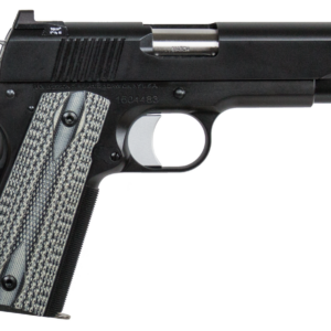 Dan Wesson Valor V-Bob 1911 45 ACP 4.25" Barrel Black Duty Finish Stainless Steel Black Polymer Grip. 8rd Mag