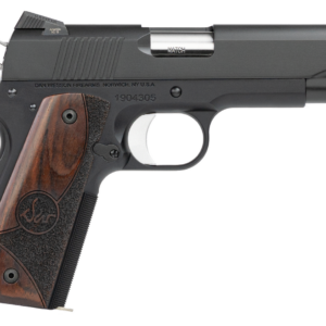 Dan Wesson Guardian 45 ACP 4.25" 8+1 Black Duty Finish Stainless Steel Wood Grip