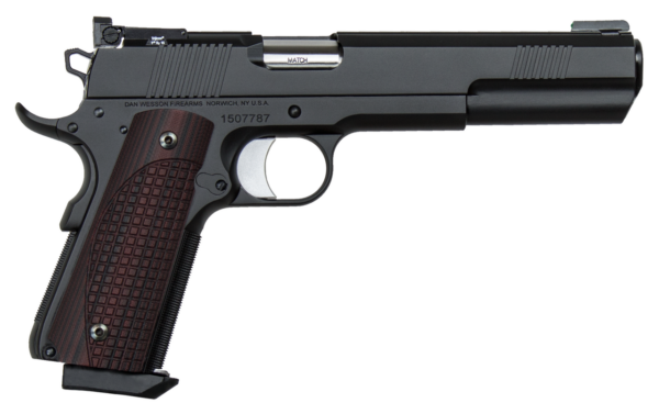 Dan Wesson Bruin 1911 10mm Auto 6.03", Black Duty Finish Stainless Steel Brown G10 Grip, 8 rd