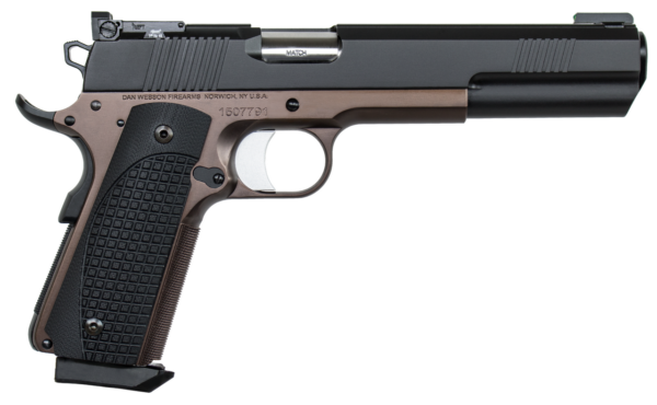 Dan Wesson Bruin 10mm Auto 6.03" Barrel Bronze Duty Finish Stainless Steel Brown G10 Grip 8rd
