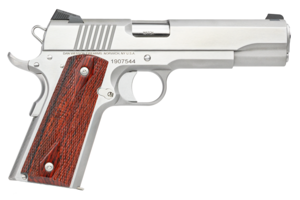 Dan Wesson Razorback RZ-10 10mm Auto 5" Barrel Stainless Steel Cocobolo Grip, 8rd Mag