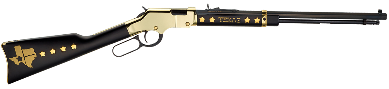 Henry Golden Boy 22LR Texas Tribute, 20" Octagon Barrel, Brass Receiver, Walnut Stock, Adjustable Sights, 16rd
