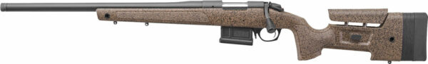 Bergara B14 6.5 PRC, Hunting and Match Wilderness Rifle, 24" Steel Barrel, Gray Cerakote, Molded Mini-Chassis Synthetic Stock with Omni Muzzlebrake, 1 Mag, 5Rd