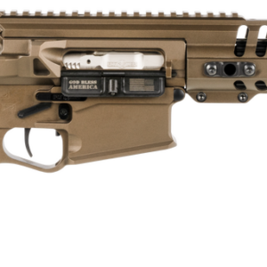 POF Revolution Pistol, .308, 12.5" Deep Fluted Barrel, Piston, 11.5" Modular Rail, Sb-A3 5 Position Collapsible Brace, Cerakote Burnt Bronze 20rd Mag