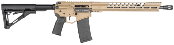 Diamondback DB15 BLACK GOLD AR-15, 223/556NATO, 16" Barrel, 15" M-Lok V Rail, Flat Dark Earth, Magpul CTR Stock, 30Rd PMAG