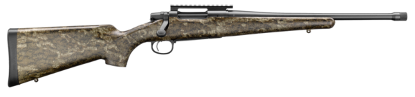 Remington Seven 308 Winchester, 16.5" Threaded Barrel, Externally Adjustable X Mark Pro Trigger, Mossy Oak Bottomland Camo Stock, 4rd