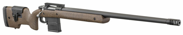 Ruger Hawkeye Long Range Target 308 Win, 26" Heavy Target Barrel, 5/8X24 Threads, Matte Black, Speckled Target Stock, 20 MOA Base, AI Style Mag, 10rd