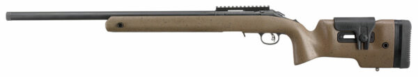 Ruger American Rimfire LRT .22 LR, 22" Threaded Barrel, Brown, 10rd