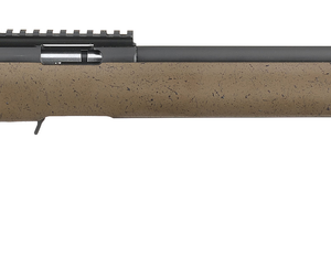 Ruger American Rimfire LRT .22 LR, 22" Threaded Barrel, Brown, 10rd