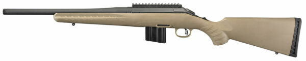 Ruger American Ranch Rifle 6.5 Grendel, 16.1" Threaded Barrel, 5/8X24 Threads, Flat Dark Earth Stock, 10rd