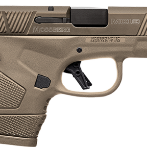Mossberg MC1 Sub-Compact, Striker Fired, 9mm, 3.4" Barrel, Flat Dark Earth, 1-6Rd, 1-7Rd Mag, Ambi Non-Manual Safety, 3 Dot Sight
