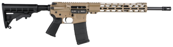 Diamondback DB15 223 Rem/5.56mm, 16" Barrel, Flat Dark Earth, 6 Position Stock, 30rd