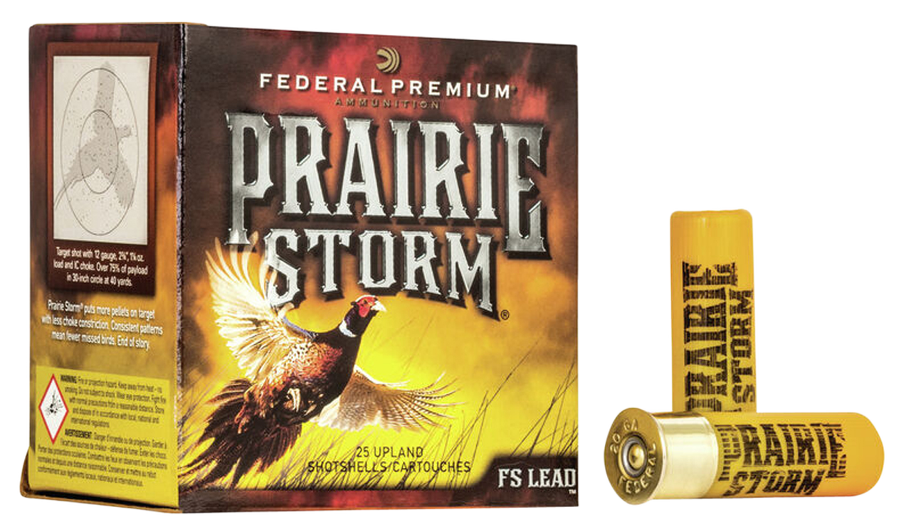 Federal Prairie Storm FS Lead 16 Ga, 2.75", 1 1/4 oz, 6 Shot, 25rd Box