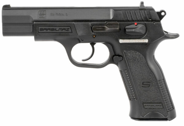 SAR B6 9mm, 4.50" Barrel, Black Oxide Steel, Black Polymer Grip, 10rd