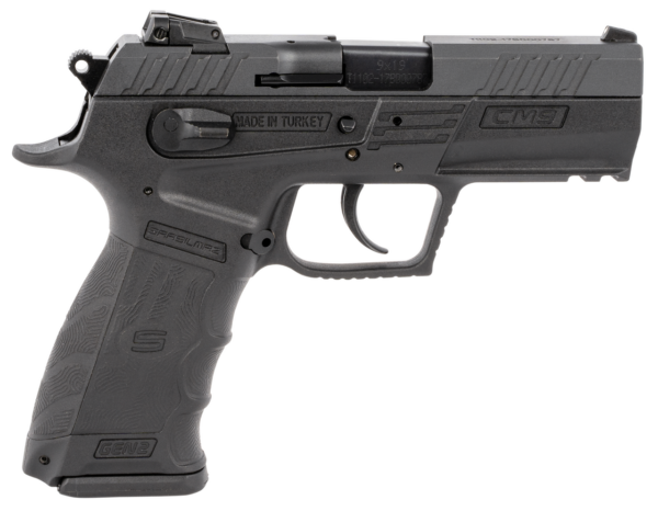 SAR USA CM9 9mm, 3.8" Barrel, Polymer Frame, Stainless, 2x17rd Mags