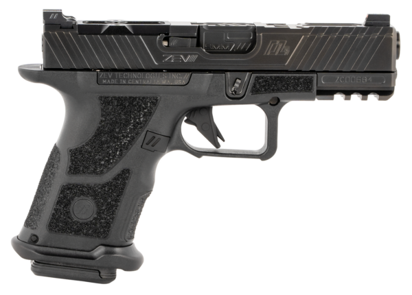 ZEV O.Z-9 Compact 9mm, Black Polymer Grip, Night Sights, 19rd