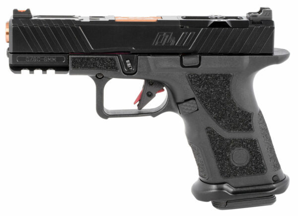 ZEV O.Z-9 Compact 9mm, Black Polymer Grip, Bronze Barrel, 19rd
