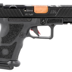 ZEV O.Z-9 Compact 9mm, Black Polymer Grip, Bronze Barrel, 19rd